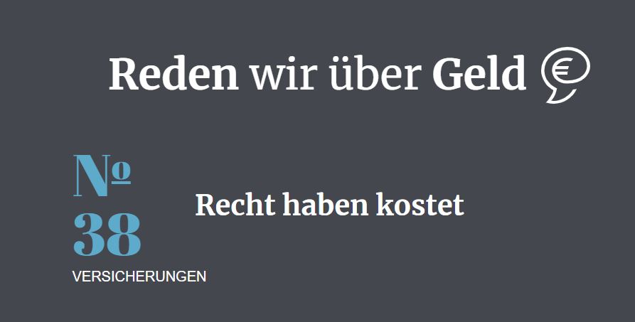 Neue FMA-Information zu Rechtsschutzversicherungen