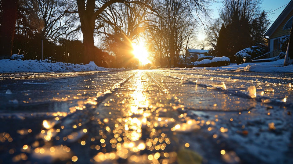 Jährlich rund 7.300 Unfälle durch Glatteis