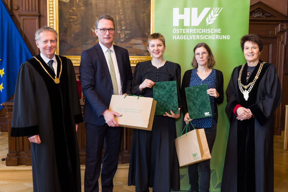 Zwei Gewinnerinnen: Hagelversicherung vergab Förderpreise